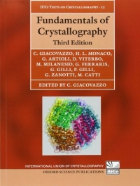 Fundamentals of Crystalography (C. Giacovazzo)